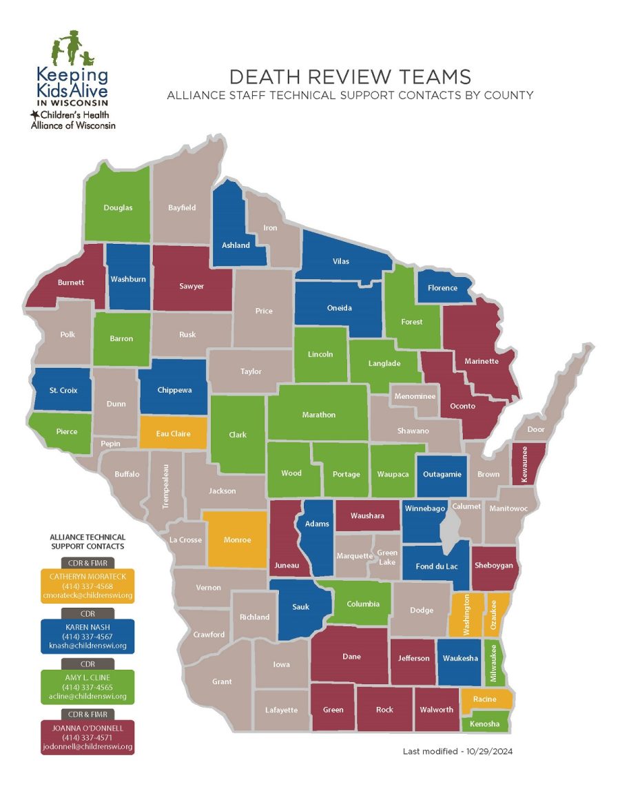 Keeping Kids Alive Technical Assistance Map